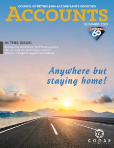 Summer 2021 - COPAS Summer2021 Cover - Council of Petroleum Accountants Societies