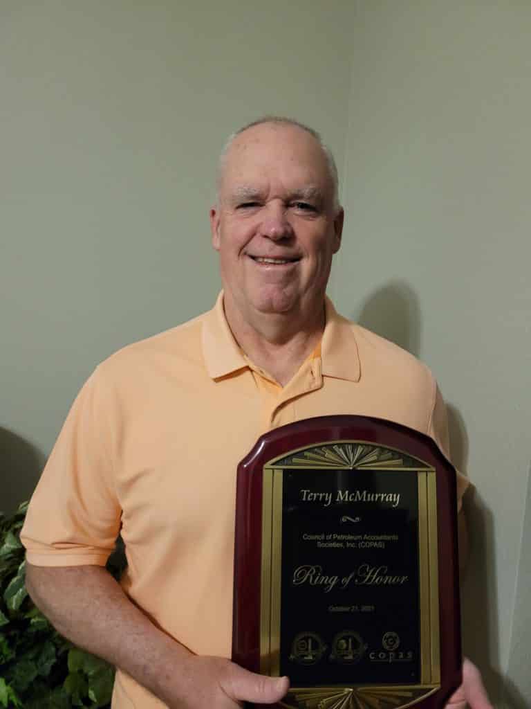 COPAS 2021: A Year In Review - 5 - Council of Petroleum Accountants Societies terry-mcmurray-award